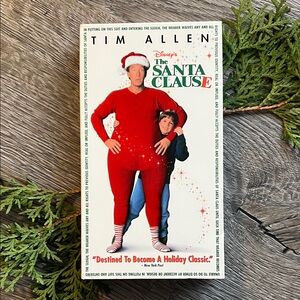 VINTAGE Christmas VHS The Santa Clause Disney with Tim Allen 1990’s Holidays